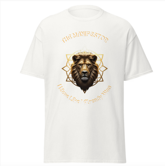 The Manifestor Royal Frequency Tee- Men's (Front & Back)