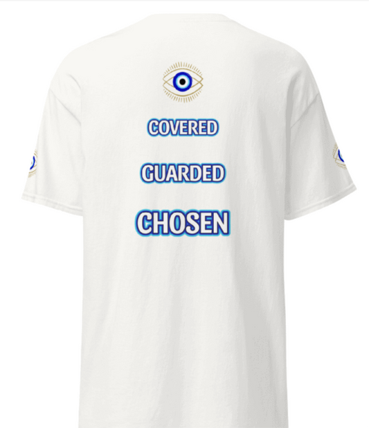 PROTECTED Evil Eye T-Shirt – Covered. Guarded. Chosen.
