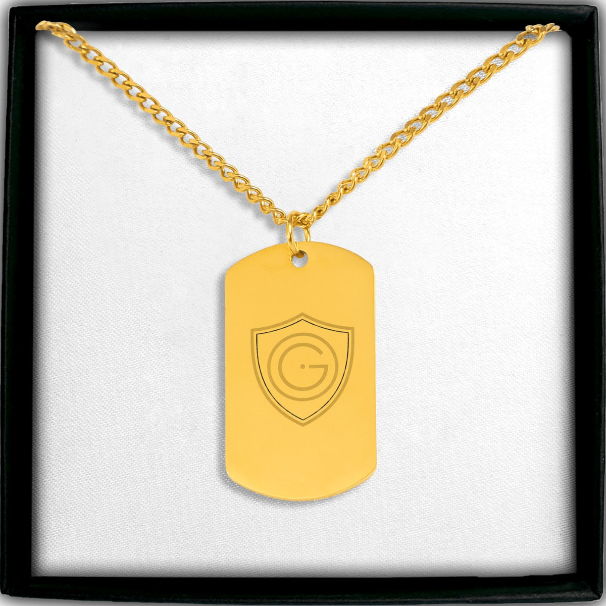 Cuban Tag Necklace