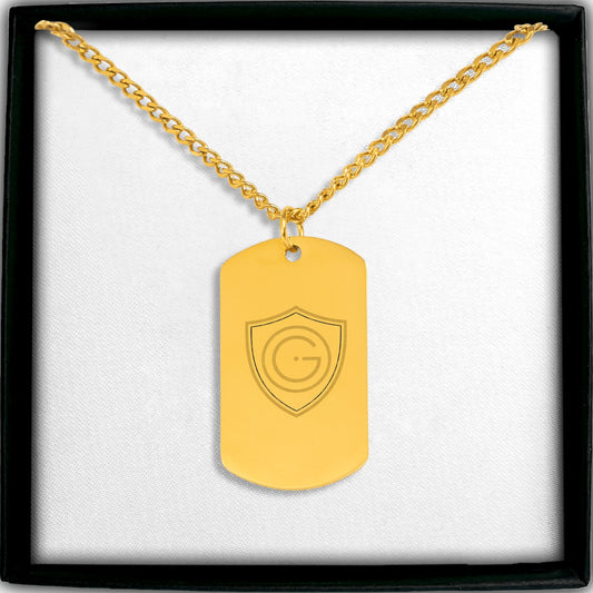 Cuban Tag Necklace