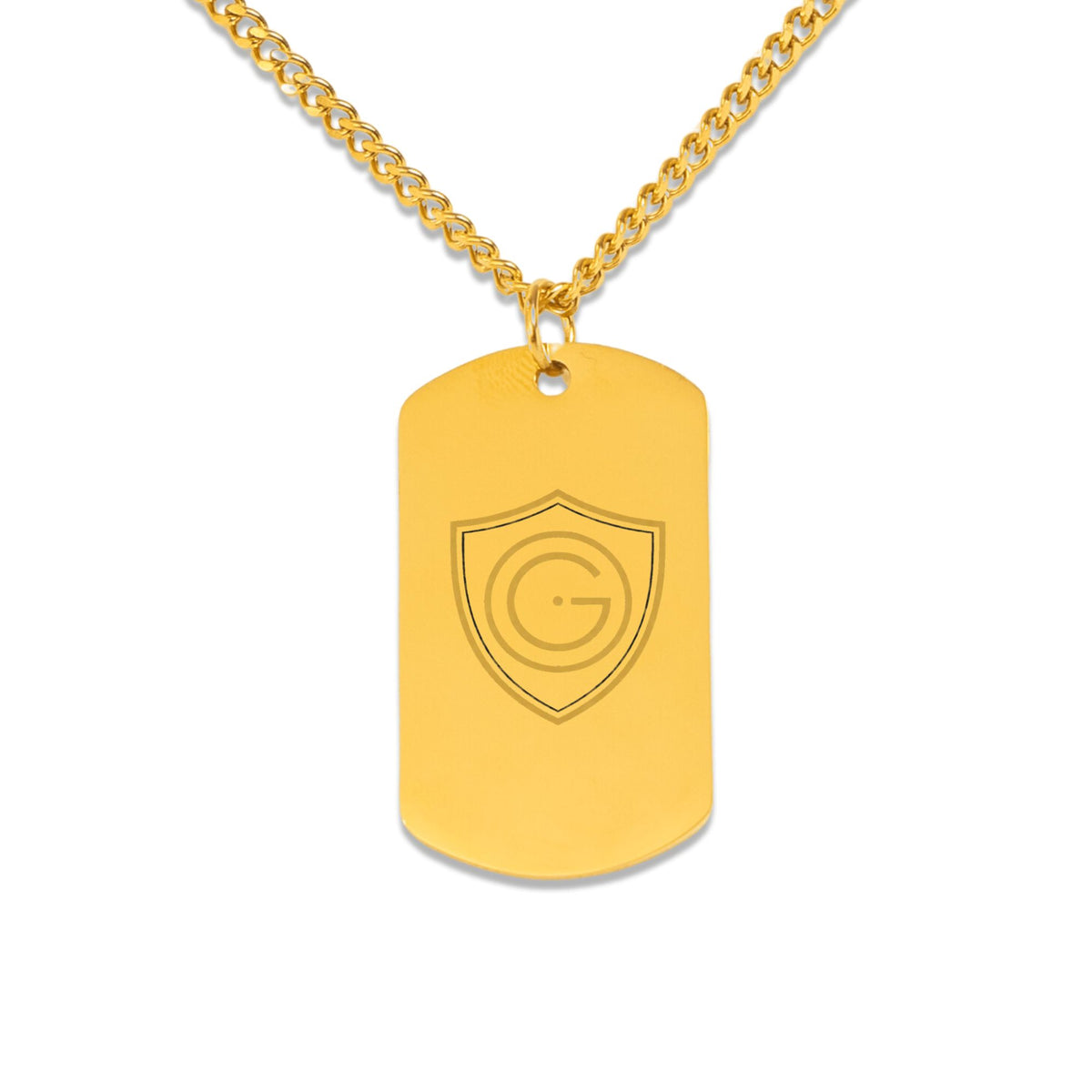 Cuban Tag Necklace