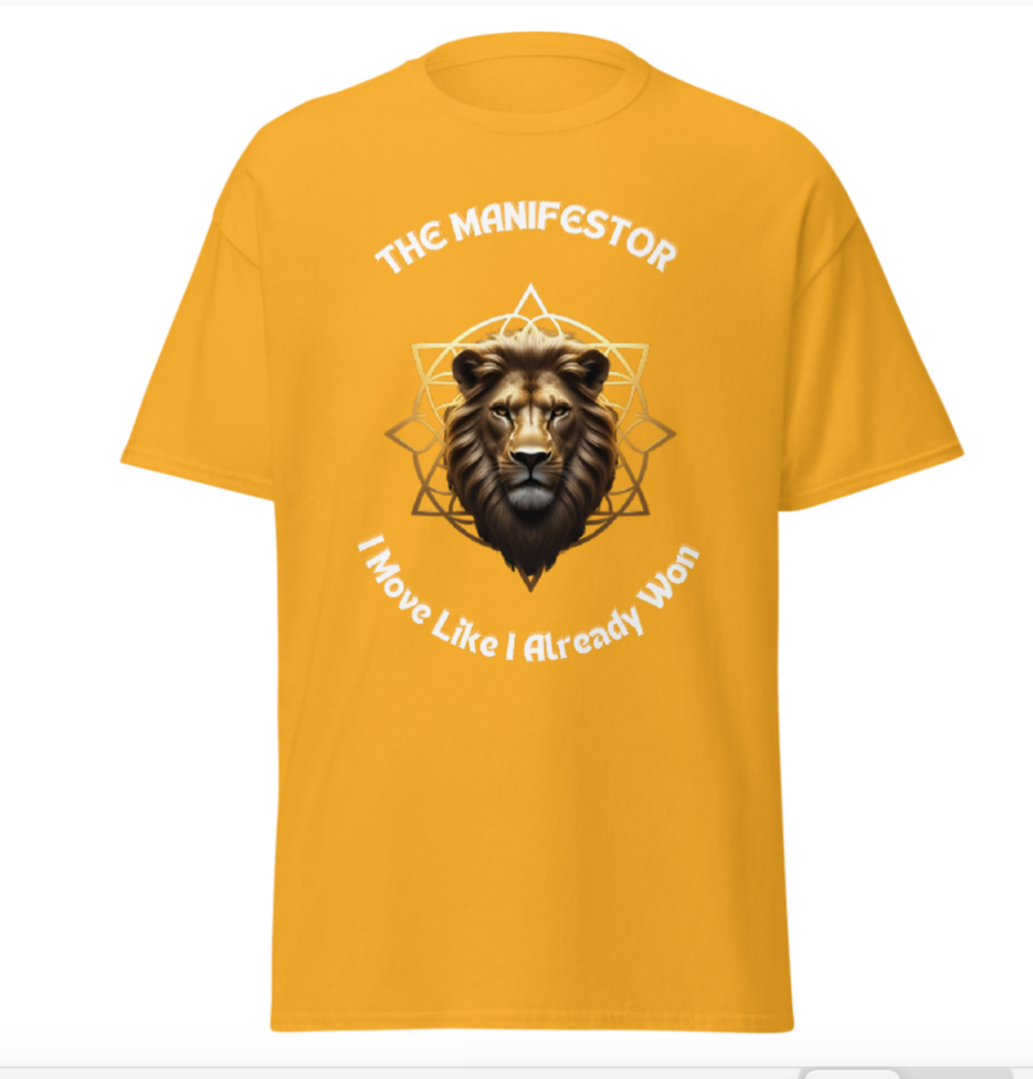 The Manifestor Royal Frequency Tee- Men's (Front & Back)