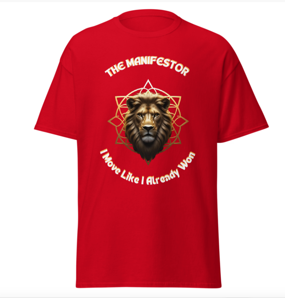 The Manifestor Royal Frequency Tee- Men's (Front & Back)