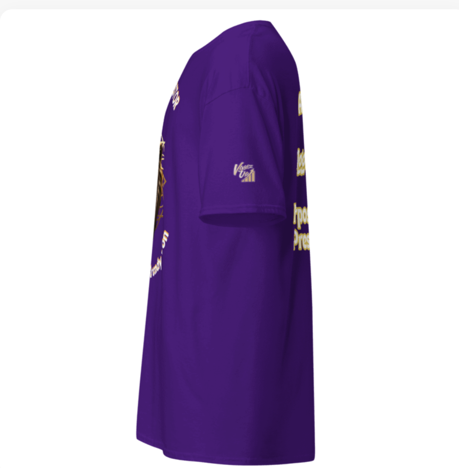 The Manifestor Royal Frequency Tee- Men's (Front & Back)