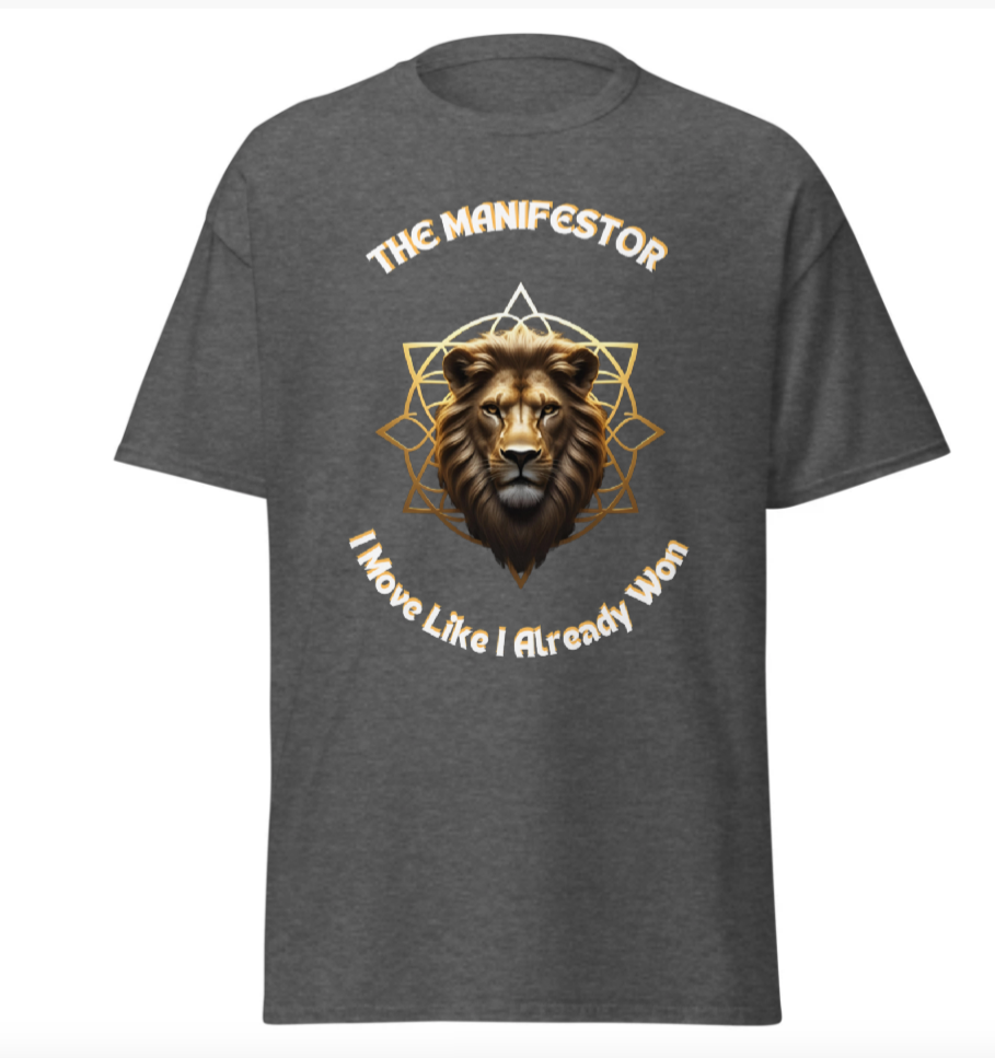 The Manifestor Royal Frequency Tee- Men's (Front & Back)