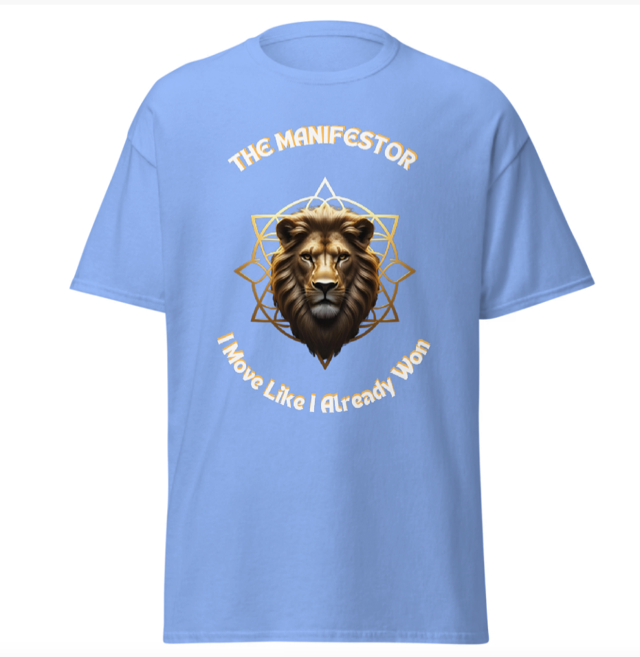 The Manifestor Royal Frequency Tee- Men's (Front & Back)