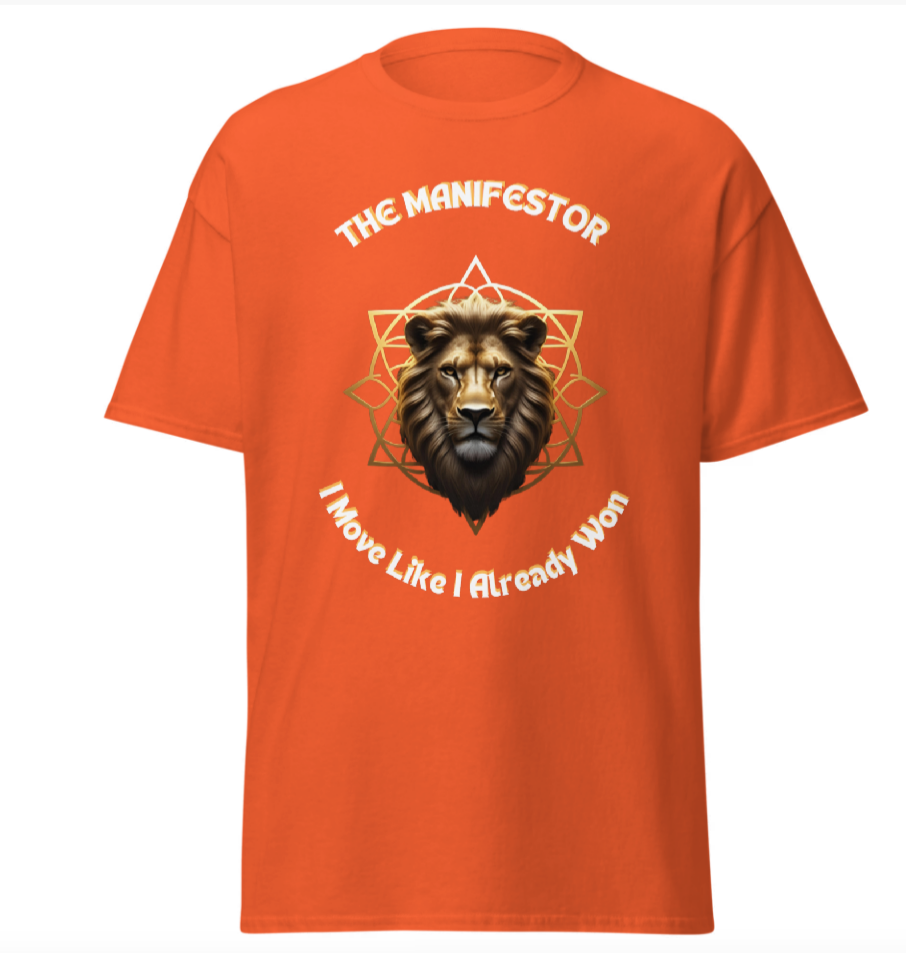 The Manifestor Royal Frequency Tee- Men's (Front & Back)