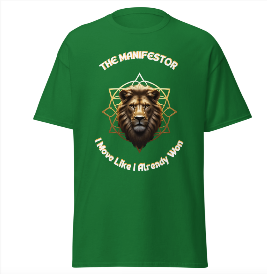 The Manifestor Royal Frequency Tee- Men's (Front & Back)